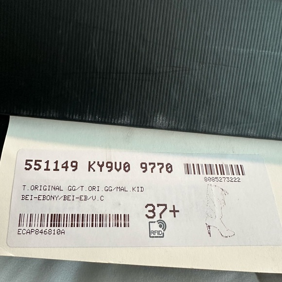 COPY - Gucci monogram knee high boots - Picture 7 of 8